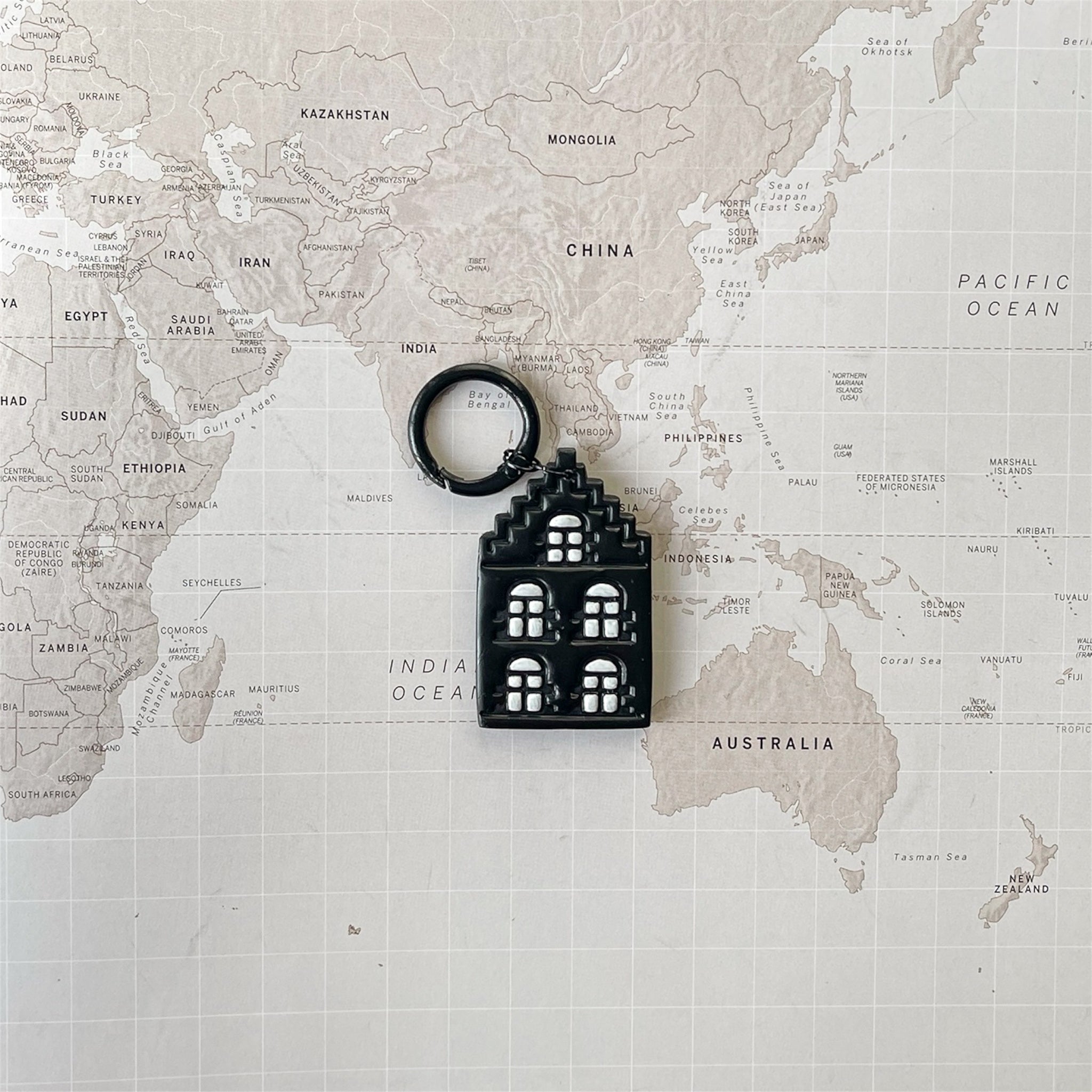 Amsterdam Canal House Dog Tag