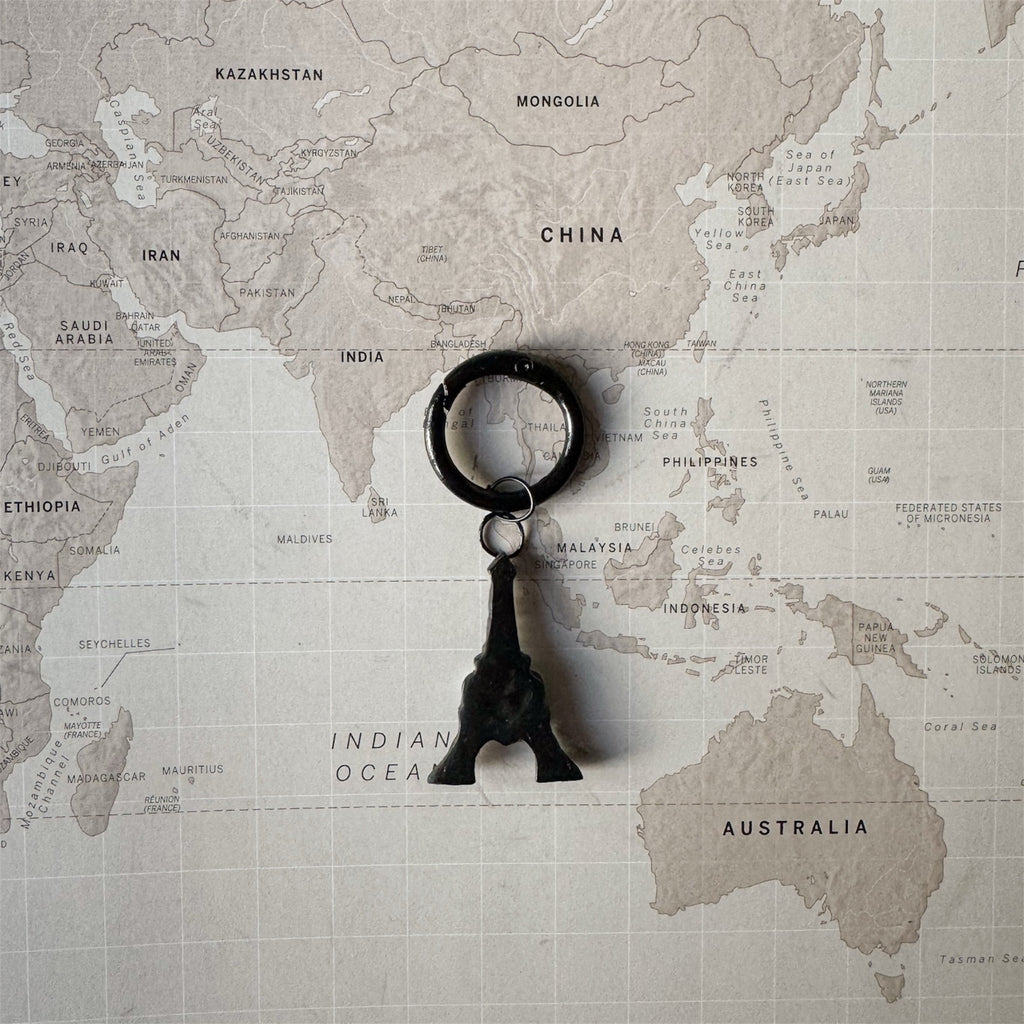 Eiffel Tower Dog Tag