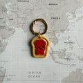La Tartine Dog Tag – Handmade Personalised Toast Dog ID Tag