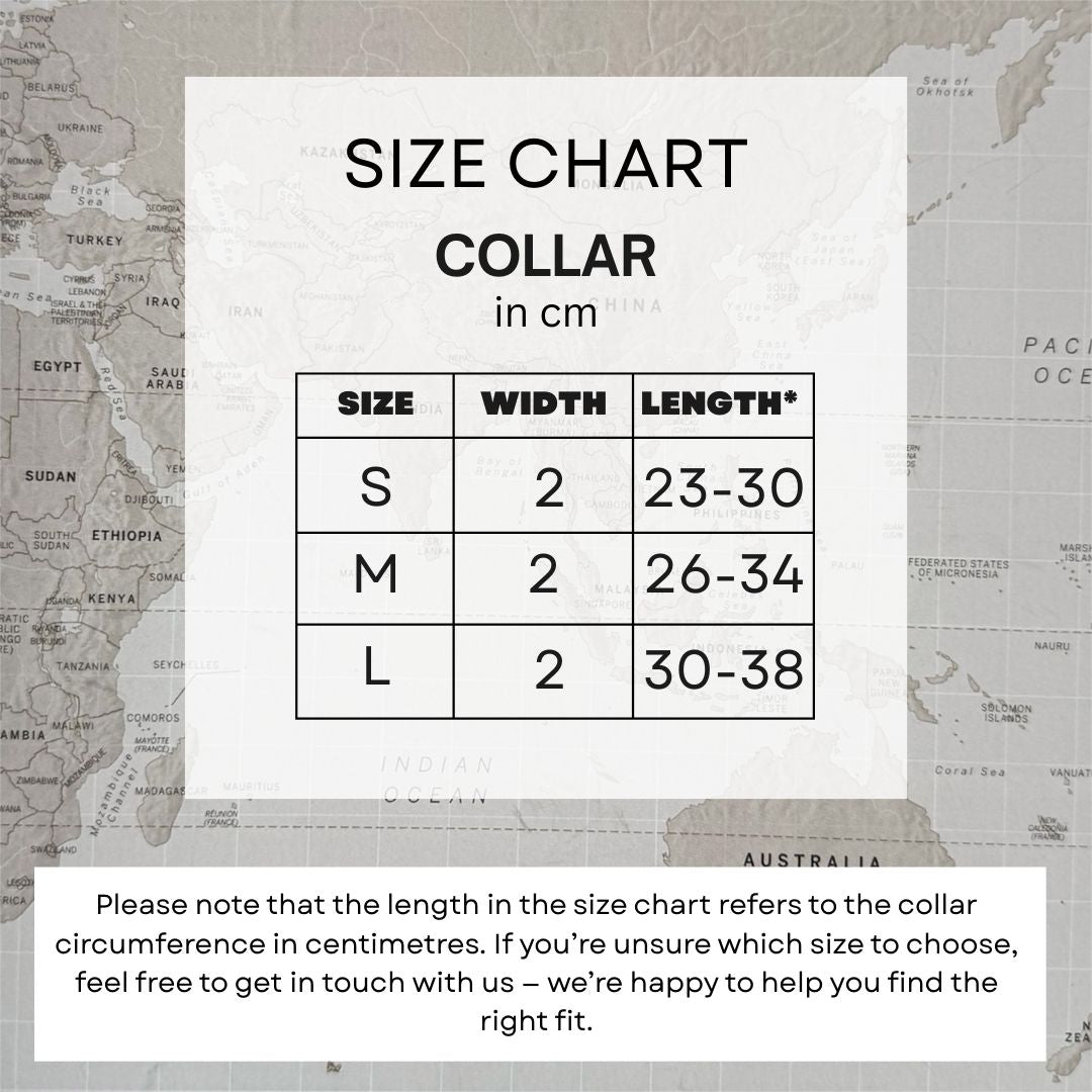 Greased Leather Dog Collar Berry