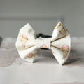 Gelato al Sole dog bow on a neutral background.