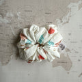 Tropical Breeze Scrunchie – Handmade Summer Hair Accessory for Dog Moms